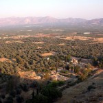 Gortina: veduta del sito dall'acropoli
